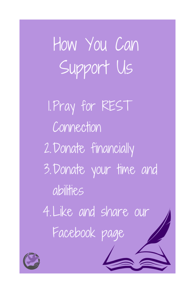 REST Nest, How you can support us, REST Connection